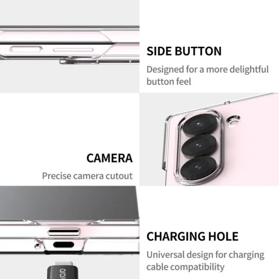 Cover Samsung Z Fold 6 Nukin Case Araree - Clear